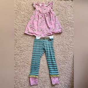 Matilda Jane Pink and Blue Kids Matching Set